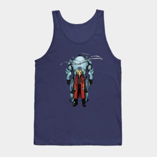 Edward and Aplhonse Elric FullMetal Alchemist Tank Top